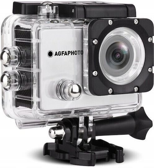 AgfaPhoto AC5000 Action Camera Full HD (1080p) Υποβρύχια (με Θήκη) με Οθόνη 2" και Wi-Fi Γκρι