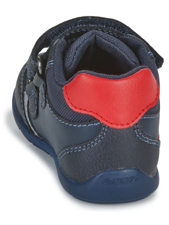 B ELTHAN Παιδικά Sneakers με Σκρατς Navy Μπλε