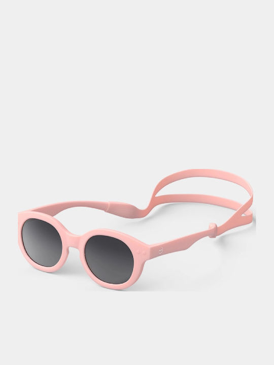 Izipizi Ochelari De Soare Pentru Copii Pătrați Pastel Roz Pentru 3-5 Ani