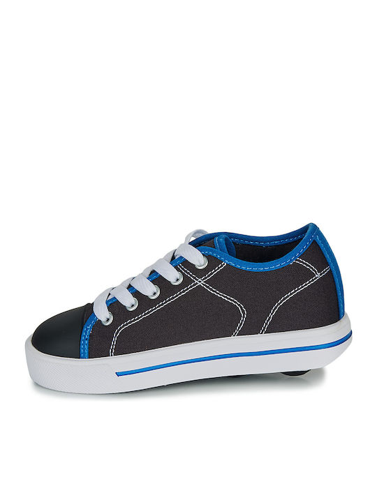 Παιδικά Sneakers με Ροδάκια Μαύρα