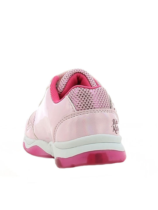 Παιδικά Sneakers Niedrig mit Lichtern Rosa
