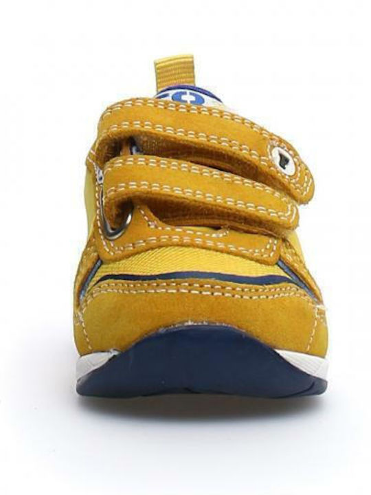 Kids Sneakers with Scratch Yellow