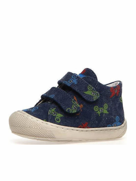 Kids Sneakers with Scratch Blue