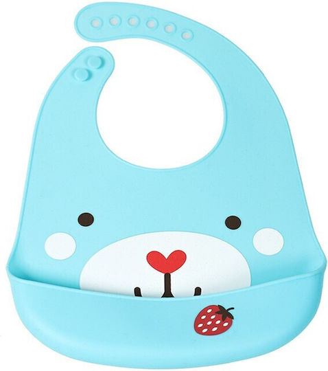 Baby Wise Cute Animals Водоустойчив Лигавник Силикон с бутон & Джоб Baby Wise Cute Animals Водоустойчив Лигавник Силикон с бутон & Джоб