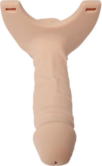 Kinksters Harnașament cu Dildo în Culoarea Pielii