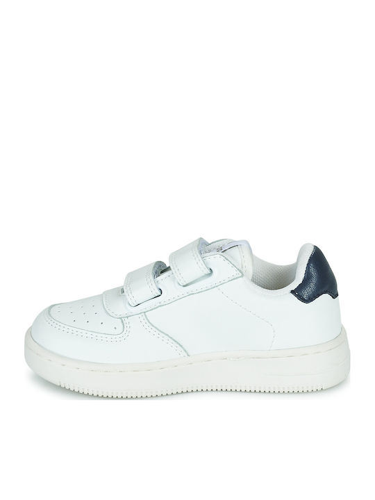 Παιδικά Sneakers με Σκρατς Λευκά