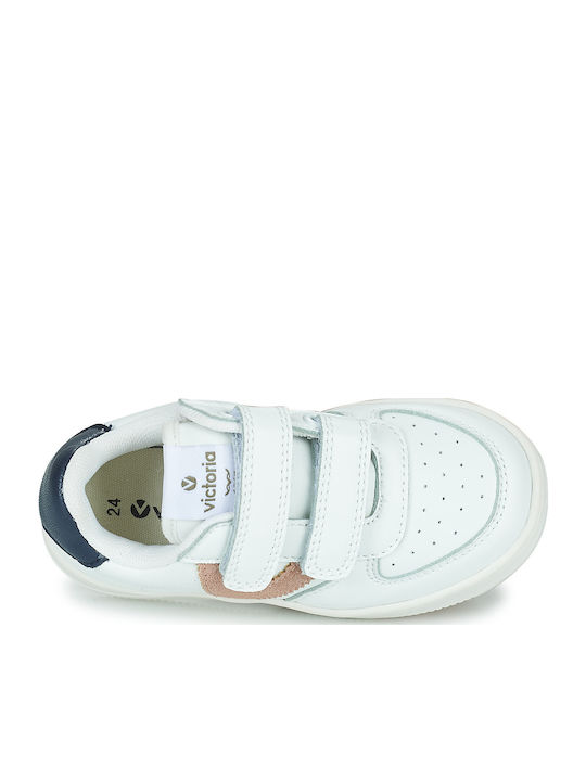 Παιδικά Sneakers με Σκρατς Λευκά