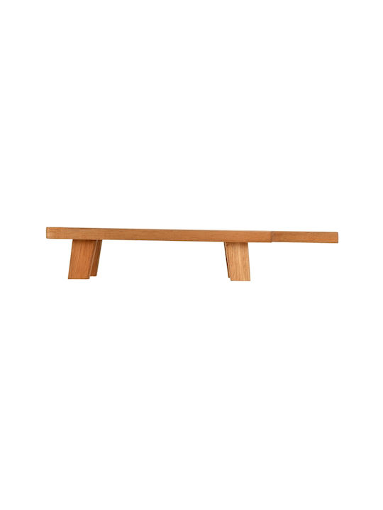 Bergner Servierplatte mit Griff Hölzernes 38x11x7cm 1Stück