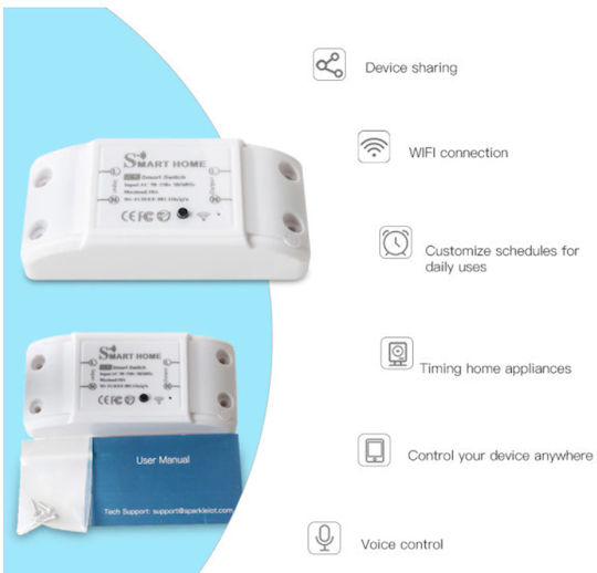 Stimeno Smart Switch Wi-Fi 10A