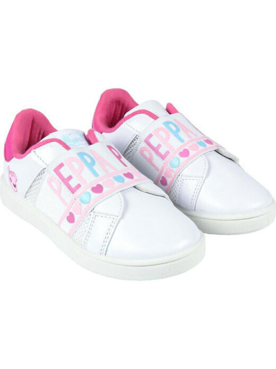 Cerda Παιδικά Sneakers Slip-on Λευκά