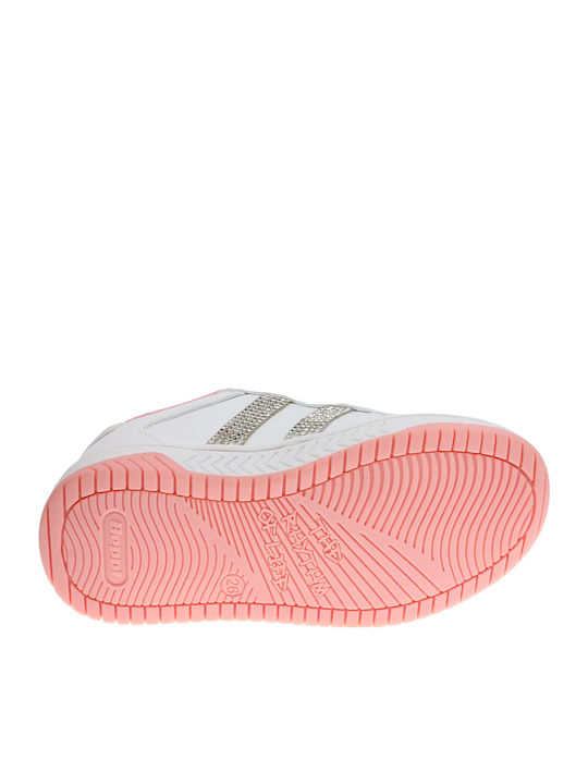 Παιδικά Sneakers με Σκρατς Λευκά