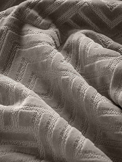 Madi Lavir Ριχτάρι Πολυθρόνας Ζακάρ 180x180εκ. Beige