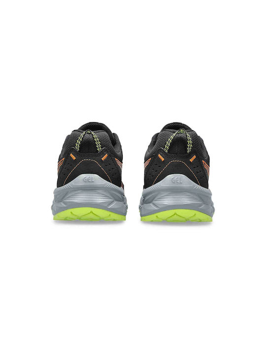Gel-Venture 9 Ανδρικά Αθλητικά Παπούτσια Trail Running Μαύρα