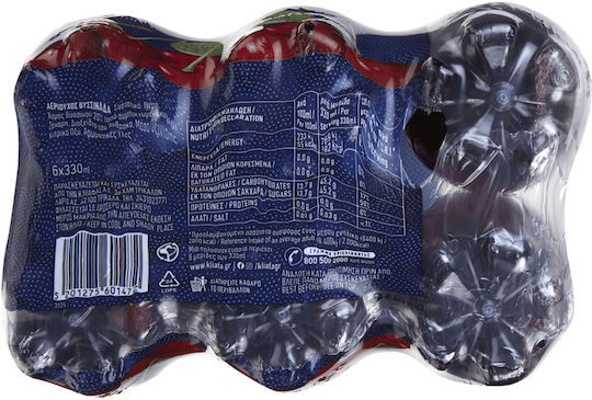 Kliafa Suc de cireșe amare cu carbonatare în Sticlă 6x330ml