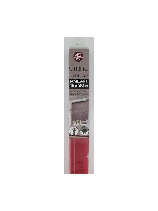 Roller Blinds Partial Blackout Red W45xH180cm 35004518033