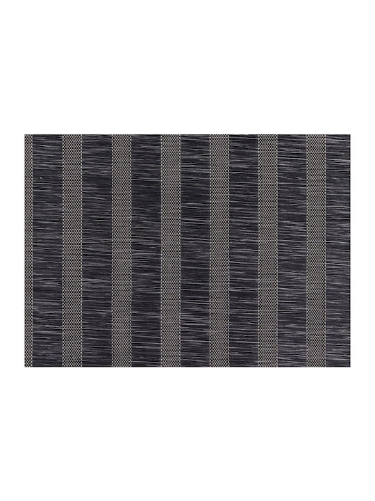 Roller Blinds L-n Bamboo Like Partial Blackout Black W90xH180cm 35279018095
