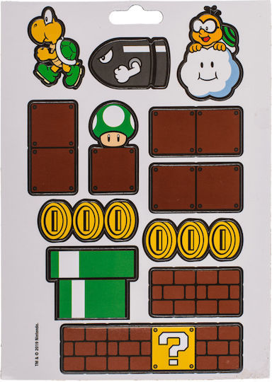 Out of the Blue Super Mario Σετ Μαγνητάκια 23τμχ