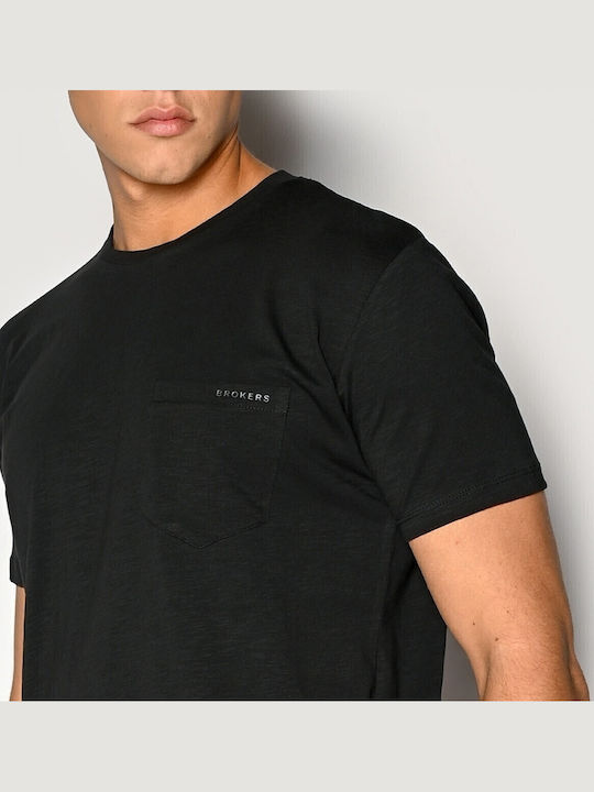 T-shirt Μαύρο