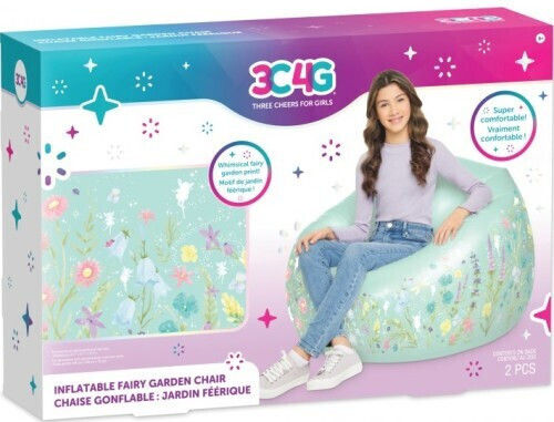 Make It Real nflatable Sparkle Chair Φουσκωτή Πολυθρόνα Πράσινη 107cm