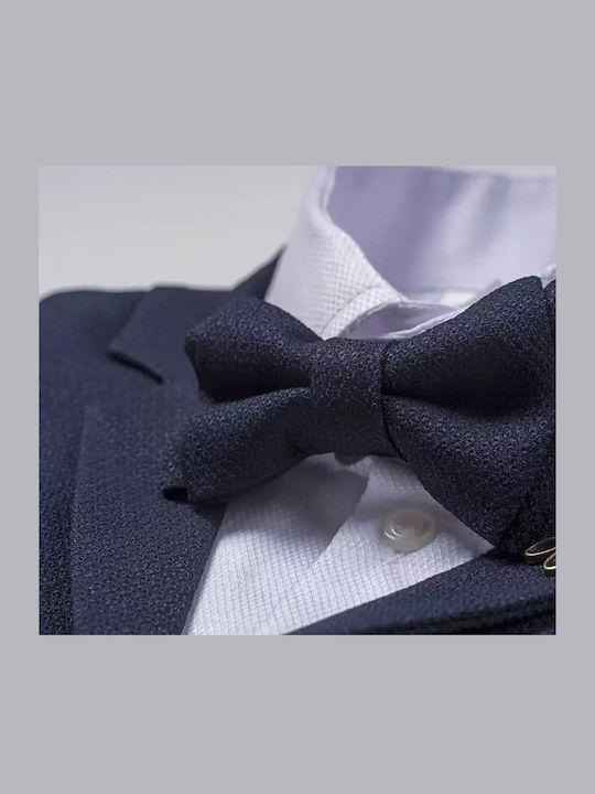 Online Βαπτιστικό Κοστούμι με Γιλέκο για Αγόρι Navy Μπλε