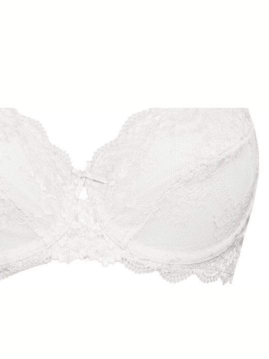 Sielei Minimizer Minimizer Bra without Padding Underwire White