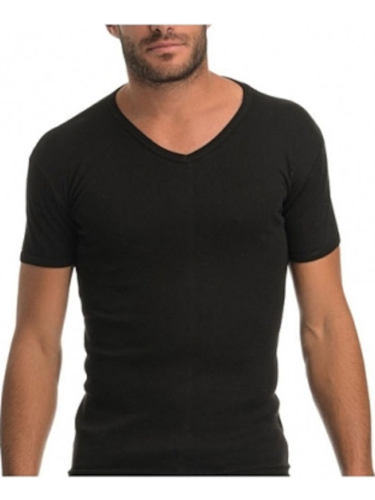 Herren Unterhemden in Schwarz Farbe 3Packung