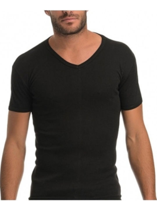 Herren Unterhemden in Schwarz Farbe 6Packung
