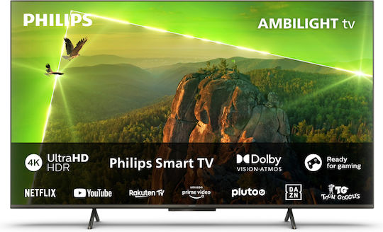 Philips Smart Τηλεόραση 43" 4K UHD LED PUS8118 HDR (2023) 43PUS8118/12