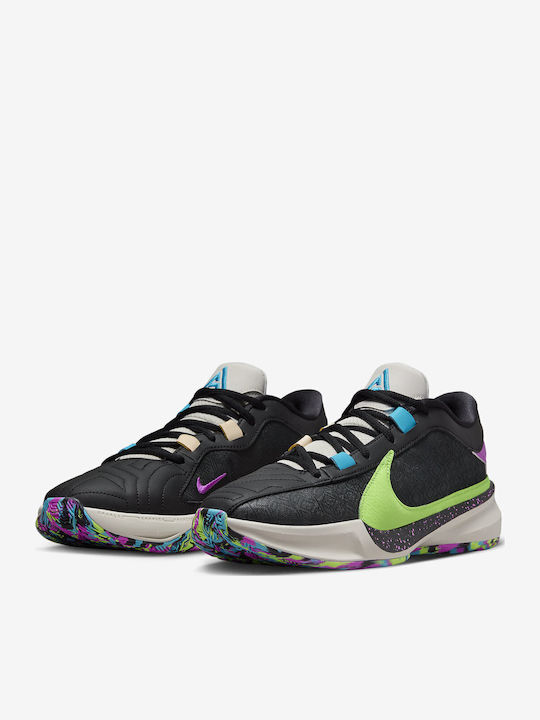 Giannis Freak 5 "Made In Sepolia" Χαμηλά Μπασκετικά Παπούτσια Black / Fuchsia Dream / Baltic Blue / Phantom