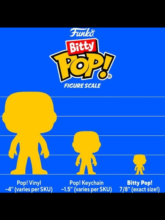 Funko Bitty Pop! Filme: Krieg der Sterne - Luke Skywalker, Obi-Wan Kenobi, Jawa & Chase Chase 4Stück
