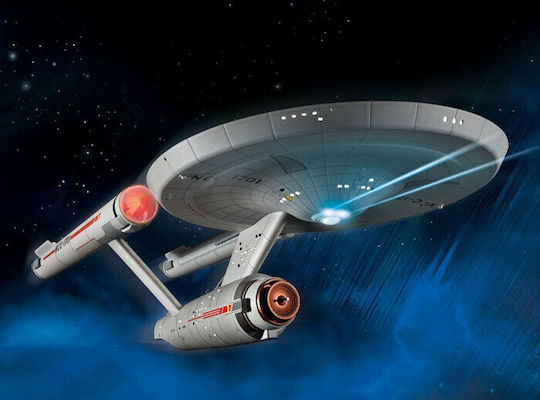 Revell Star Trek TOS Model Kit Modeling Figure 117 Pieces in Scale 1:600