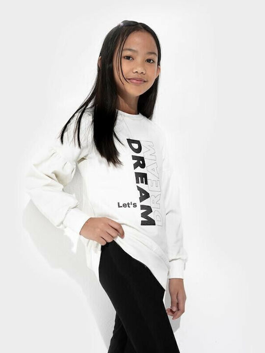 Kids' Set with Leggings Winter 2pcs White