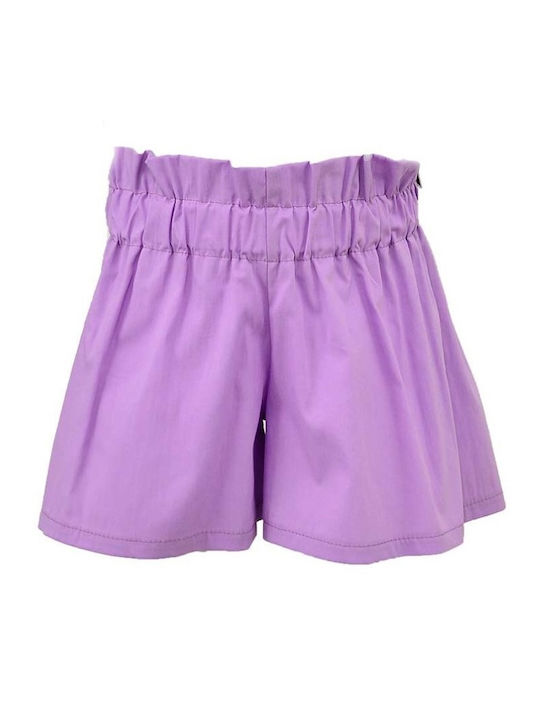 Kinder-Set mit Shorts Sommer 2Stück Flieder