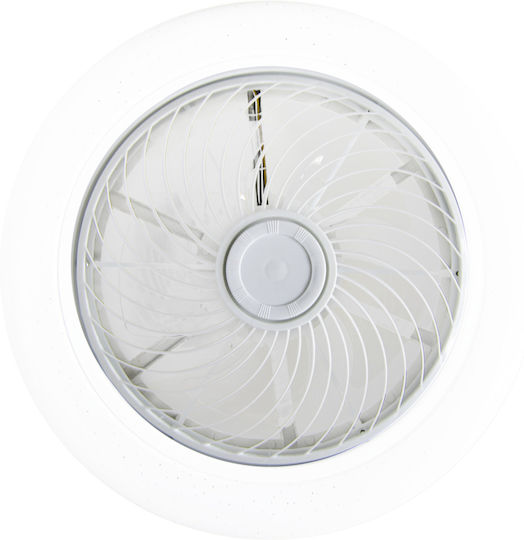 Gruppe LDGD046 Πλαφονιέρα 46cm με Φως Λευκή