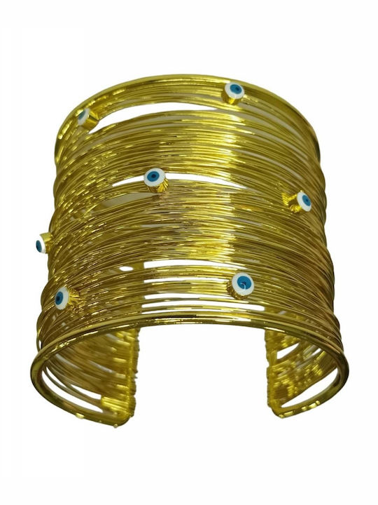 Tatu Moyo Bracelet with design Eye Gold Plated