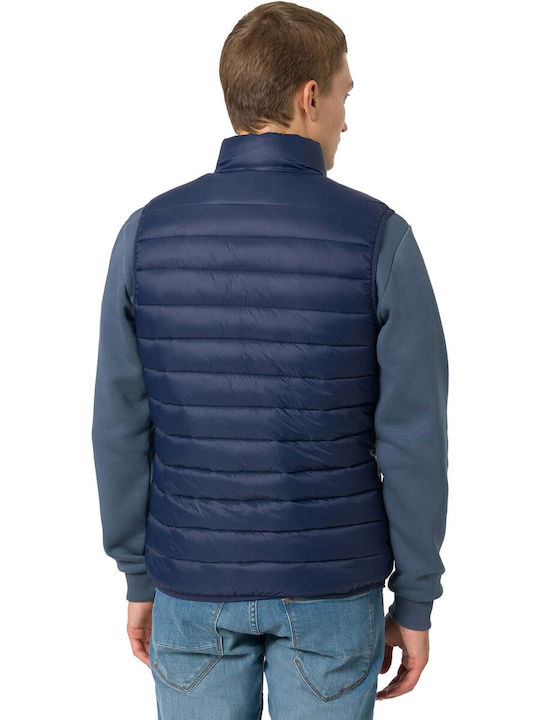 Tiffosi 10045843 Men's Sleeveless Puffer Jacket Blue