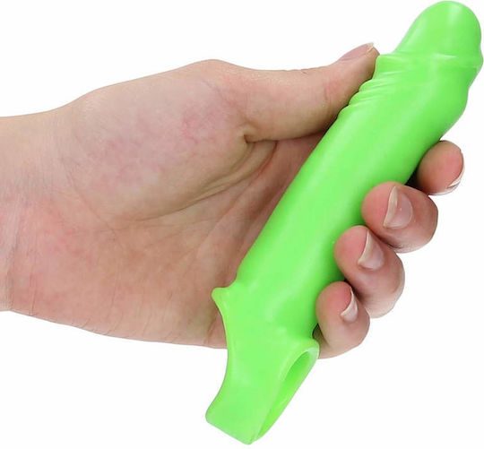 Shots Extensie De Penis Verde 15cm
