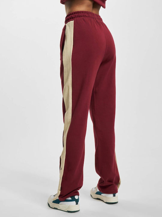 Rocawear Pantaloni de trening pentru femei Burgundy