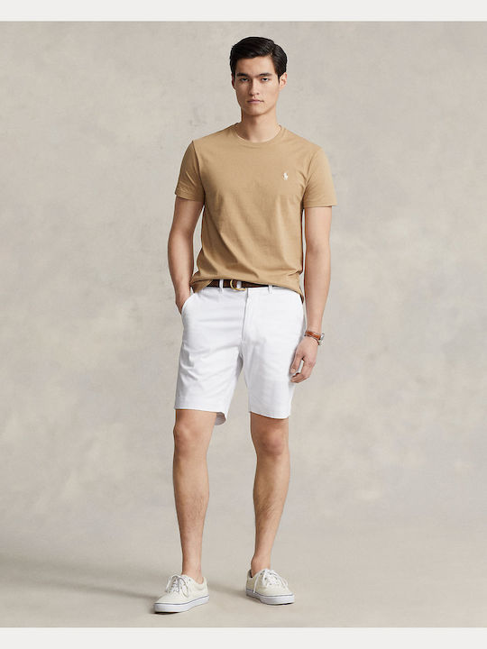 Ralph Lauren Ανδρική Μπλούζα Κοντομάνικη Beige