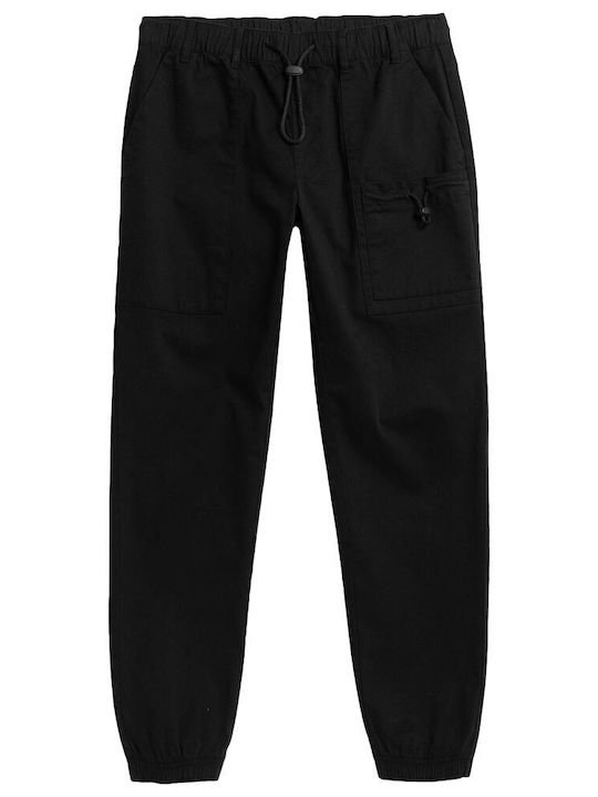 Sweatpants with Elastic Black