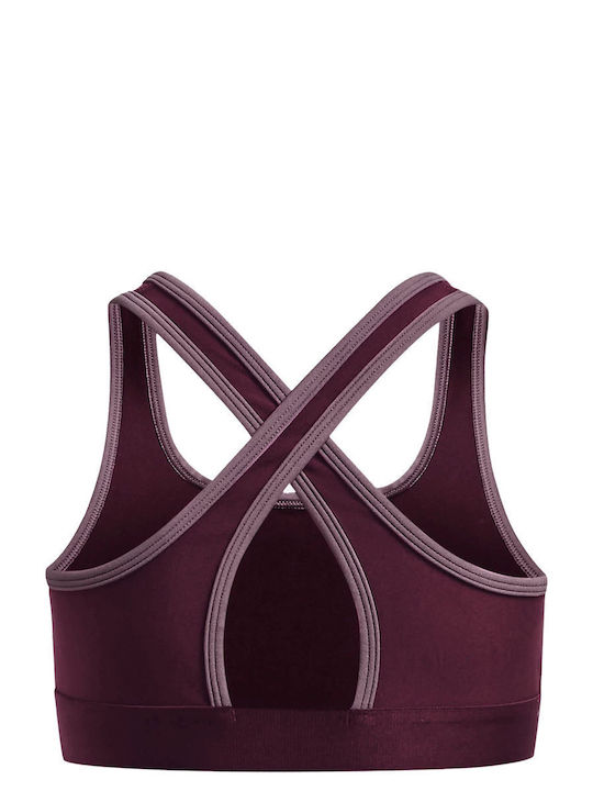 Under Armour Crossback Graphic Kids' Bralette Burgundy