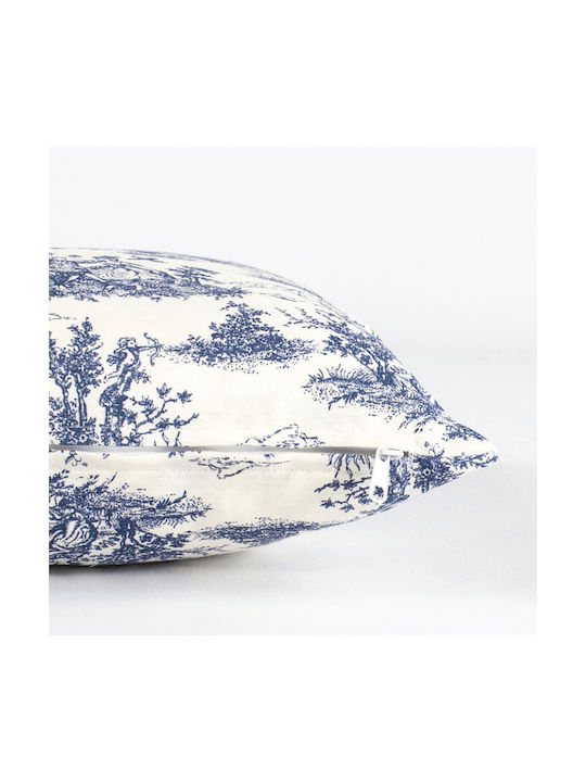 Linea Interiors Μαξιλάρι Καναπέ Romantic Μπλε 45x45εκ.