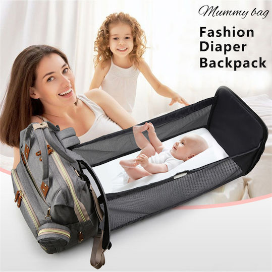 Queen Mother Diaper Bag Gray