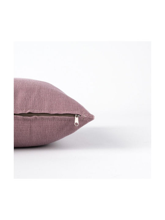 Linea Interiors Sofa Cushion 100% Cotton Purple 45x45cm DKM-T45-014
