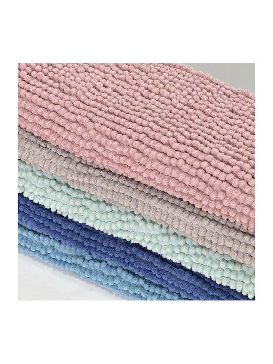 Lino Home Non-Slip Bath Mat 7300000514 Turquoise 50x80cm