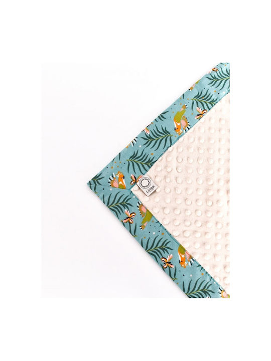 Linea Interiors Blanket Nursery Swaddling Blankets Cotton Green 80x90cm