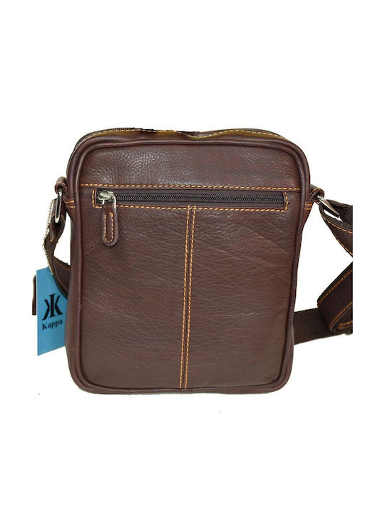 Kappa Bags 2677 Leather Men's Bag Shoulder / Crossbody Brown