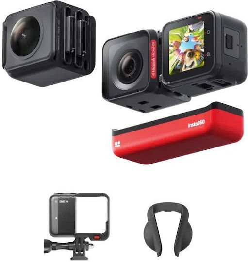 ONE RS 4K Edition Action Camera 4K Ultra HD 360° Capture Underwater and Wi-Fi Black