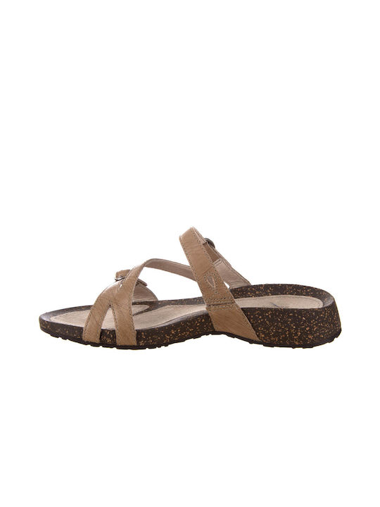 Teva Ventura Cork Modoc Rialto W Women's Flat Sandals In Tabac Brown Colour