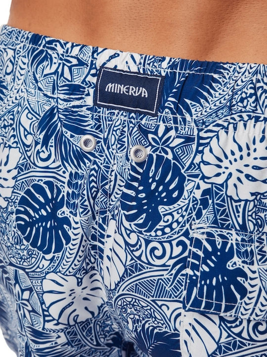 Tropical Men's Swimwear Shorts Blue